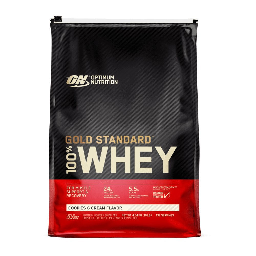 Optimum Nutrition Gold Standard 100% Whey Cookies and Cream 4.54kg