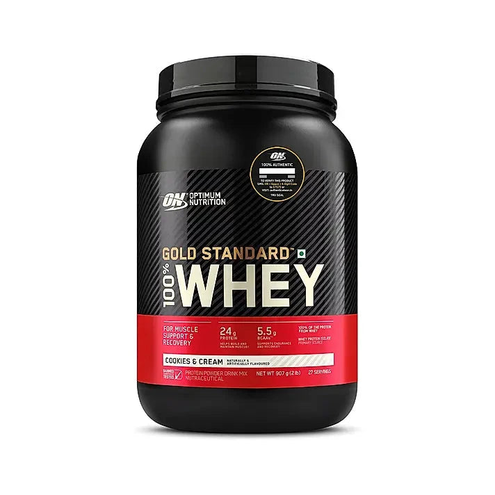 Optimum Nutrition Gold Standard 100% Whey Cookies and Cream 909g