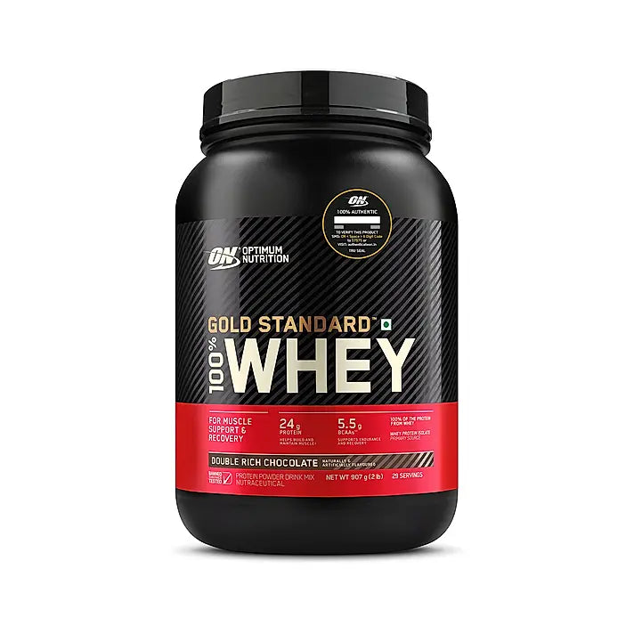Optimum Nutrition Gold Standard 100% Whey Double Rich Chocolate 909g