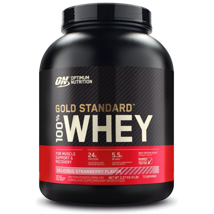 Optimum Nutrition Gold Standard 100% Whey Strawberry 2.27kg