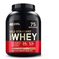Optimum Nutrition Gold Standard 100% Whey Strawberry Banana 2.27kg | Mr Vitamins
