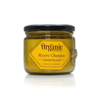 Organic Goodness Natural Soy Wax Candle Mysore Chandan Sandalwood | Mr Vitamins