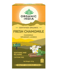 Organic India Fresh Chamomile Tea | Mr Vitamins