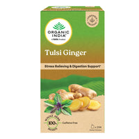 Organic India Tulsi Ginger Tea | Mr Vitamins