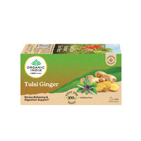 Organic India Tulsi Ginger Tea | Mr Vitamins