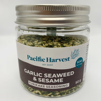 Pacific Harvest Garlic Seaweed and Sesame Seasoning 50g | Mr Vitamins