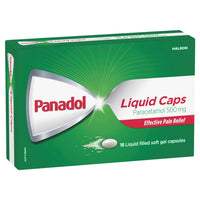 Panadol Liquid Capsules | Mr Vitamins