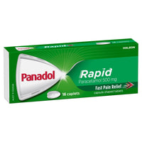 Panadol Rapid Caplet 500mg | Mr Vitamins