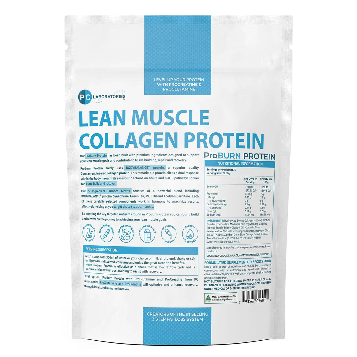 PC Laboratories ProBurn Protein