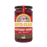 Peace Love and Vegetables Organic Superkraut Beetroot And Herbs