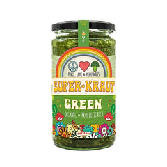 Peace Love and Vegetables Organic Superkraut Green