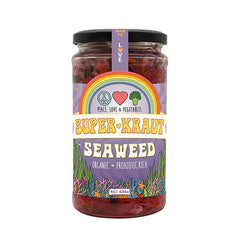 Peace Love and Vegetables Organic Superkraut Tasmanian Seaweed