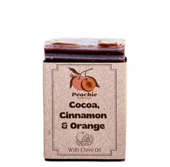 Peachie Collective Cocoa, Cinnamon and Orange Soap Bar