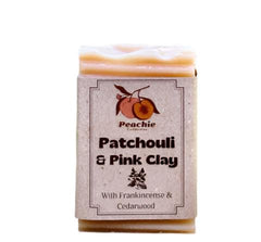 Peachie Collective Patchouli and Pink Clay Soap Bar