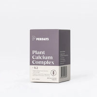 Perdays Plant Calcium Complex + K2 60 Tablets | Mr Vitamins