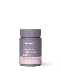 Perdays Preconception Activated Folate & B Vitamins 60 Tablets | Mr Vitamins