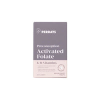 Perdays Preconception Activated Folate & B Vitamins 60 Tablets | Mr Vitamins
