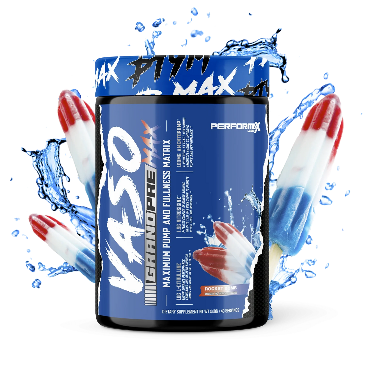 Performax Labs Vaso Max Non Stim Pre Workout
