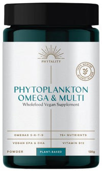 Phytality Nutrition Phytoplankton Omega (ULTANA) and Multi Powder | Mr Vitamins
