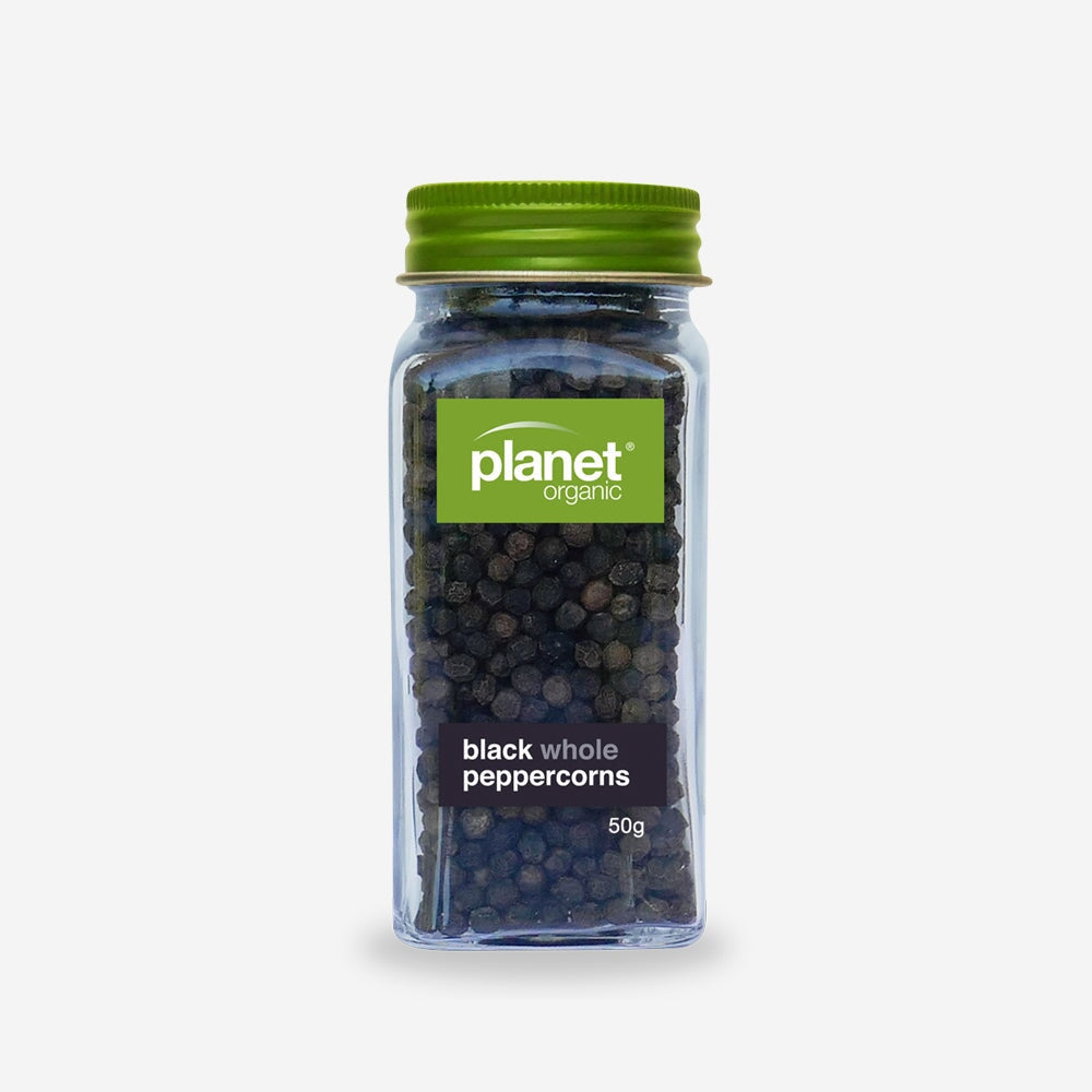 Planet Organic Black Peppercorns | Mr Vitamins