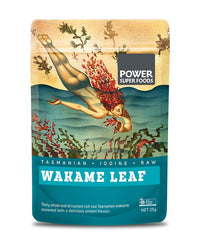 Power Superfoods Wakame Leaf - Tasmanian Cert Organic 25g | Mr Vitamins