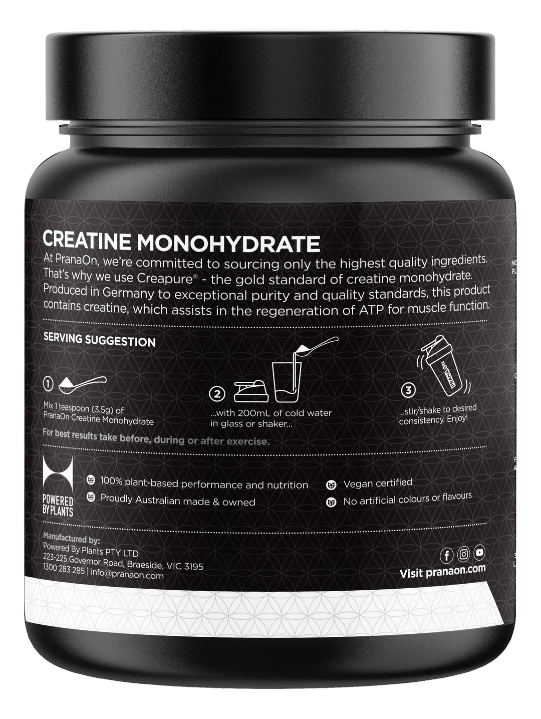 PranaOn Creatine Monohydrate