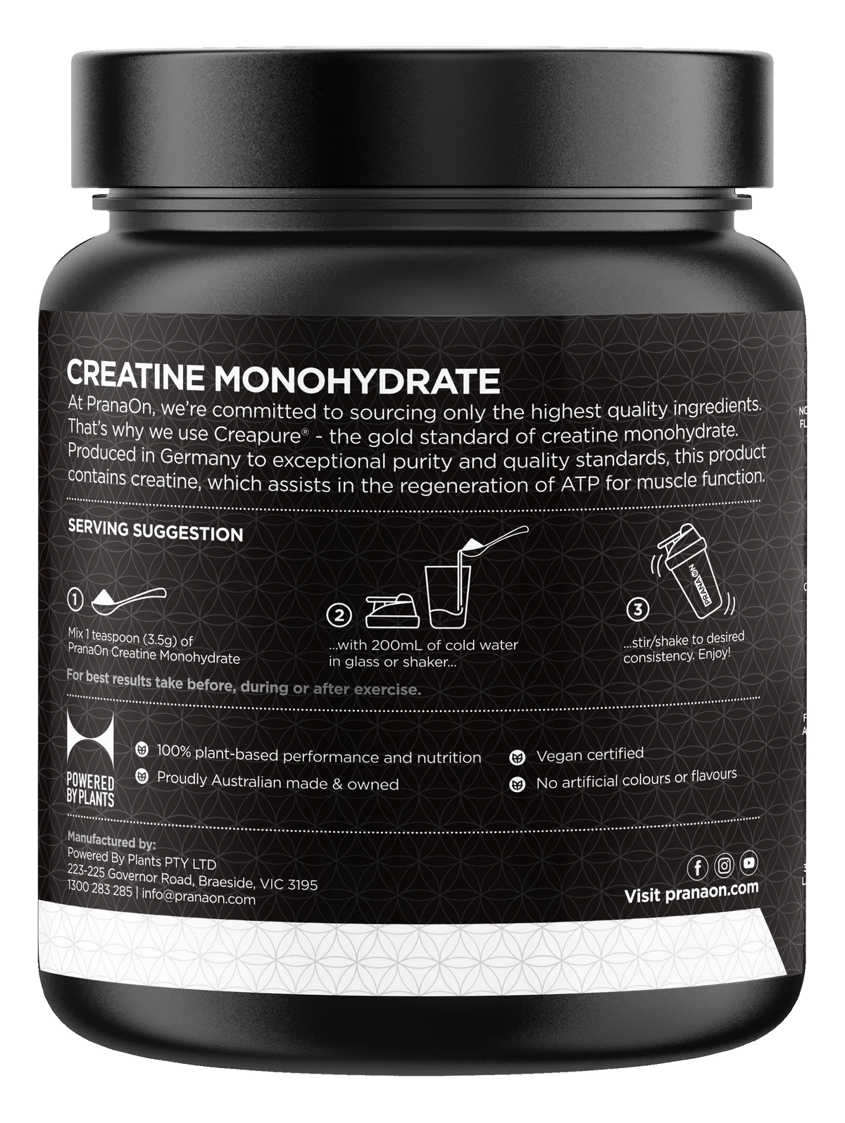 PranaOn Creatine Monohydrate