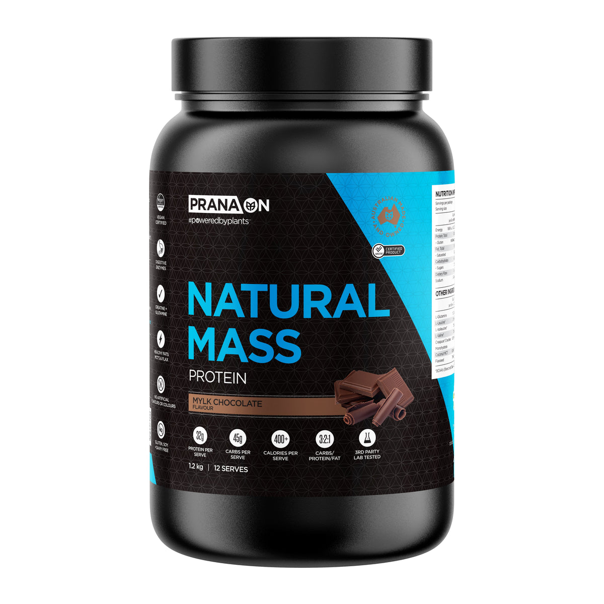 PranaOn Natural Mass Protein