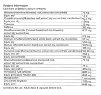 Primabolics RESTORE | Mr Vitamins