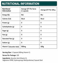 Primabolics Vitamin C Capsules | Mr Vitamins