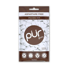 PUR CHOCOLATE MINT GUM 80G DNR