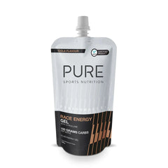 PURE Performance+Race Energy Gel 100g carb pouch
