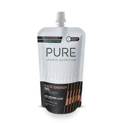 PURE Performance+Race Energy Gel + Caffeine 100g carb pouch