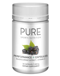 PURE Sports Nutrition Performance + Capsules Blackcurrant Extract | Mr Vitamins