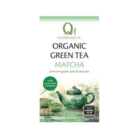 Qi Organic Green Tea Matcha Tea Bags | Mr Vitamins