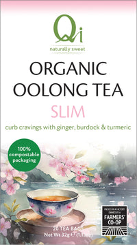 Qi Organic Oolong Tea Slim Tea Bags | Mr Vitamins