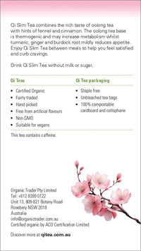 Qi Organic Oolong Tea Slim Tea Bags | Mr Vitamins
