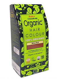 Radico Organic Hair Colour - Wine Red | Mr Vitamins