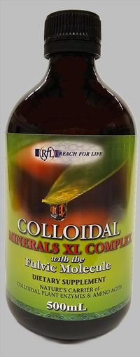 Reach For Life Colloidal Minerals XL Fulvic Acid Liquid | Mr Vitamins