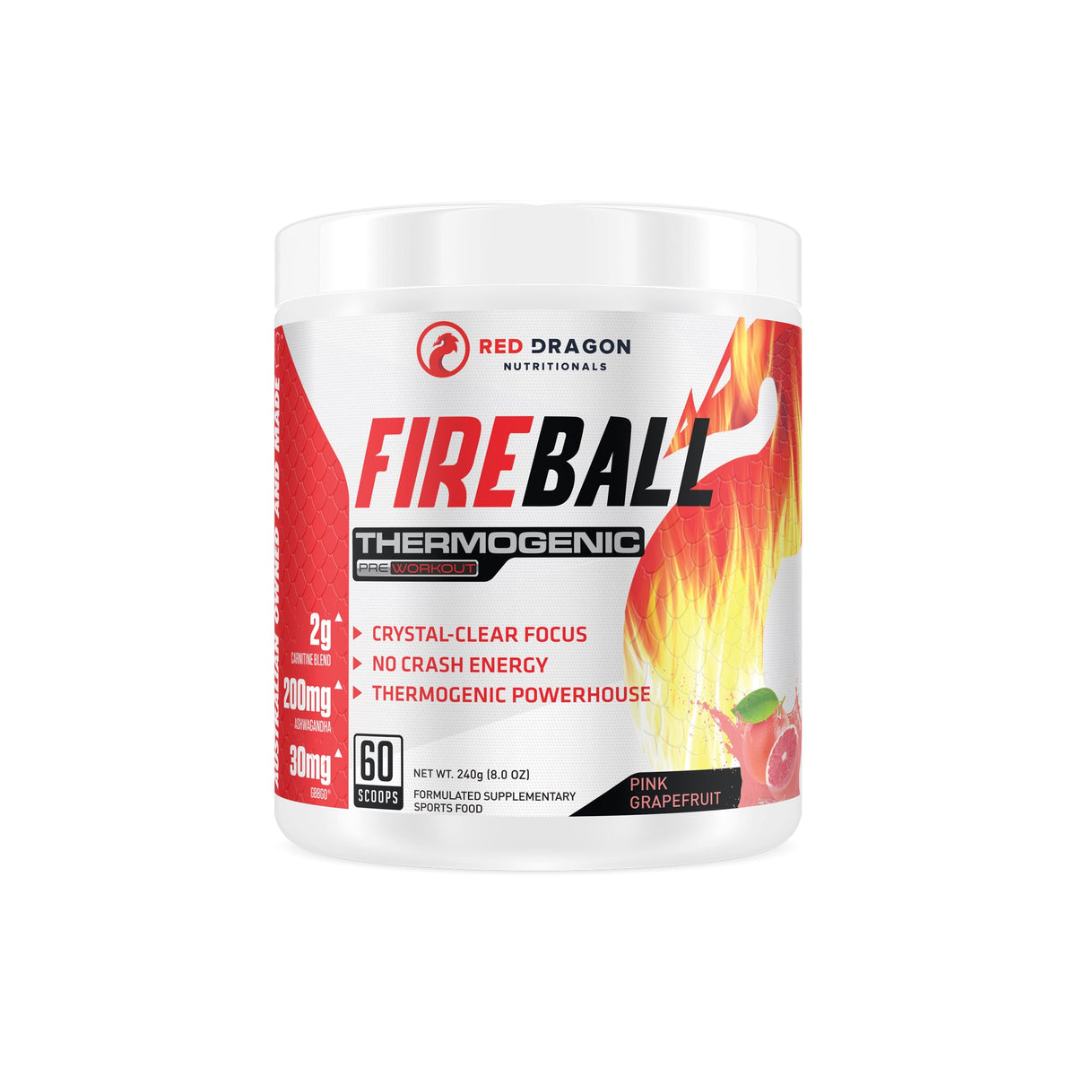 Red Dragon Fireball Fat Burner