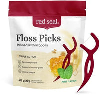 Red Seal Floss Picks Propolis | Mr Vitamins