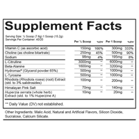 Redcon1 Total War Pump Non Stim Pre-Workout | Mr Vitamins
