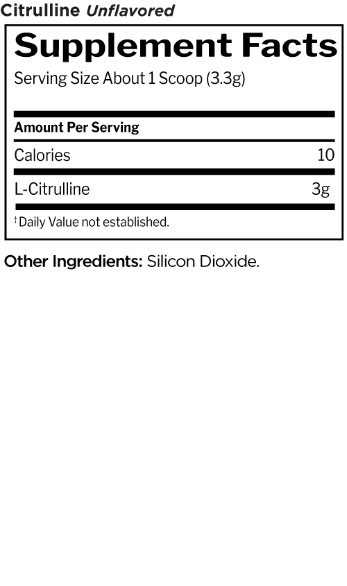 Rule 1 Citrulline