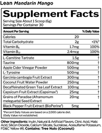 Rule 1 Lean | Mr Vitamins