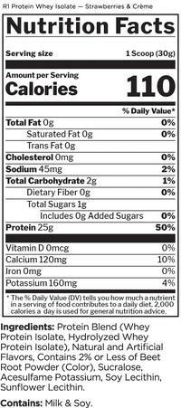 Rule 1 Protein Isolate | Mr Vitamins