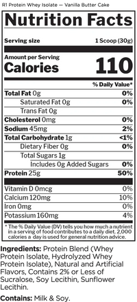 Rule 1 Protein Isolate | Mr Vitamins