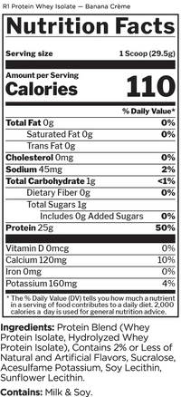 Rule 1 Protein Isolate | Mr Vitamins