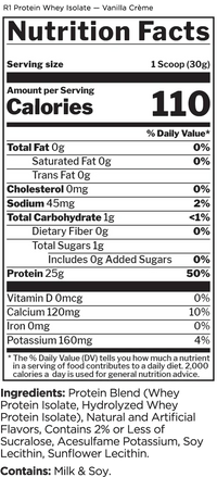 Rule 1 Protein Isolate | Mr Vitamins