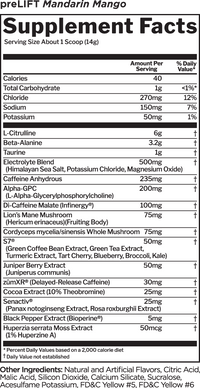 Rule1 Pre Lift - Pre Workout | Mr Vitamins