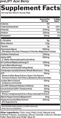 Rule1 Pre Lift - Pre Workout | Mr Vitamins